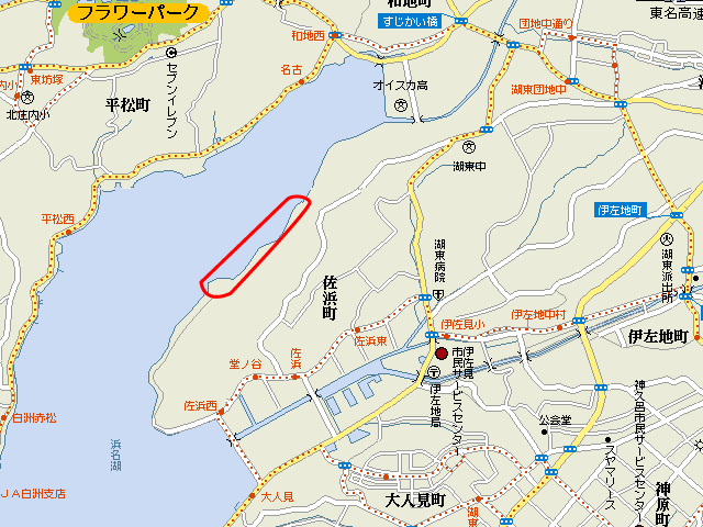 �I�C�X�J���Z��ڍגn�}